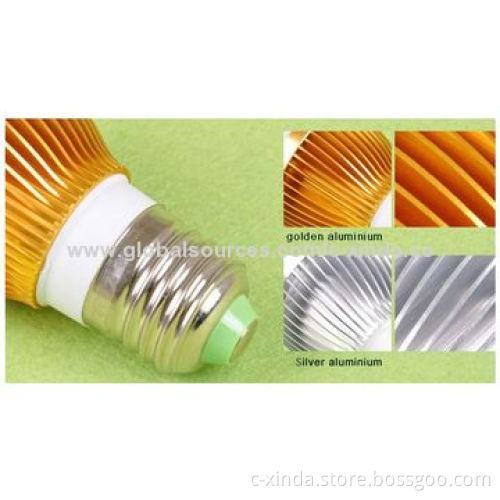 5W LED Bulb, 475Lm Output, Life Span 50,000 Hours, Input Voltages 85 to 264V AC